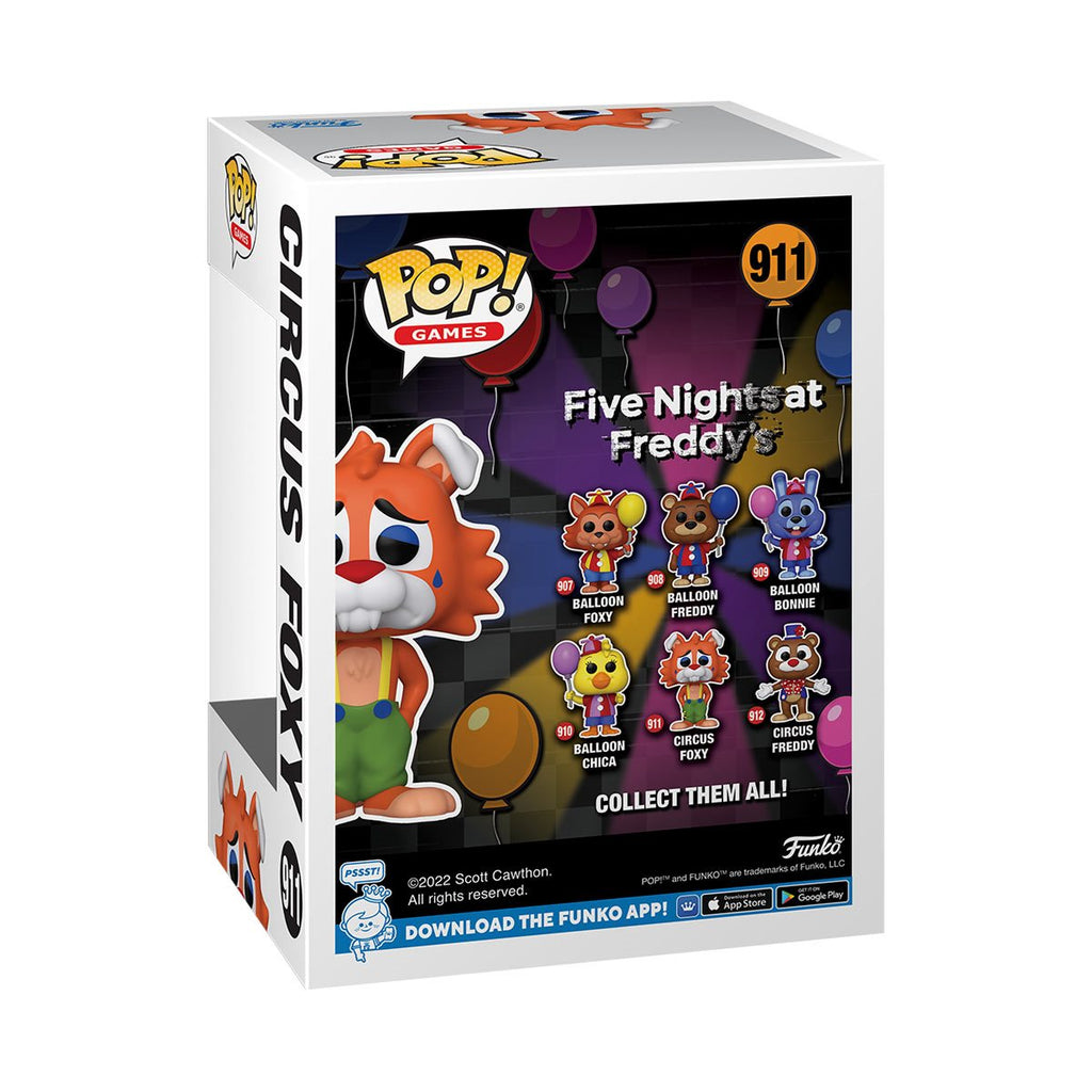 Five Nights at Freddy's Circus Foxy Funko Pop! Vinyl Figure #911