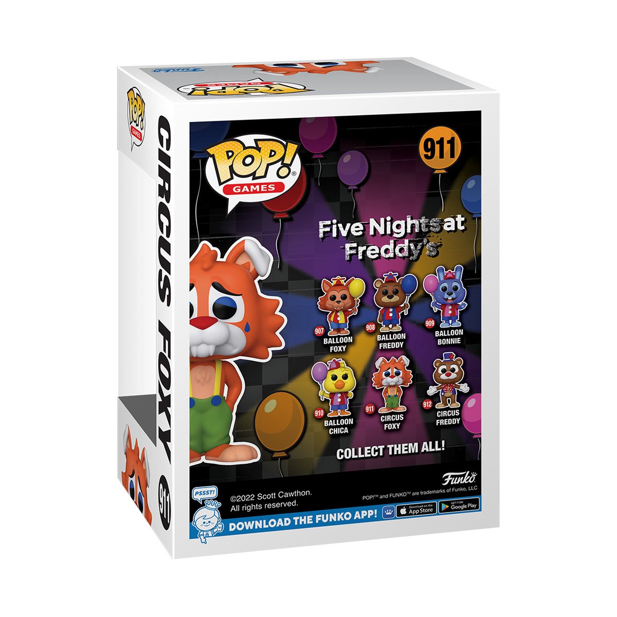 Five Nights at Freddy's Circus Foxy Funko Pop! Vinyl Figure #911