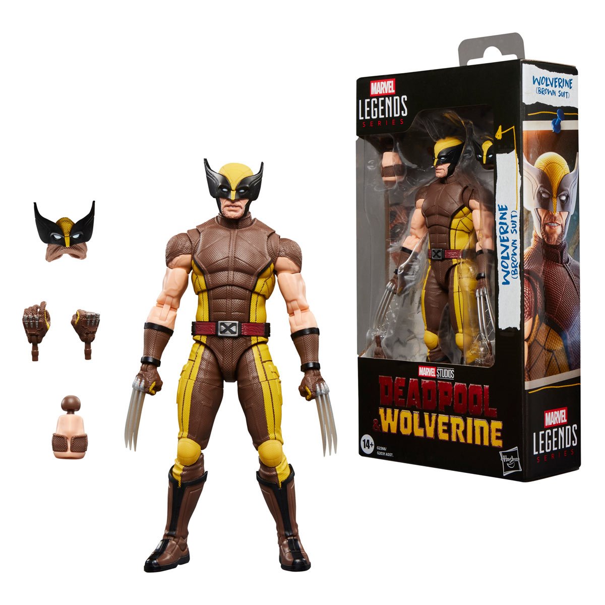 Deadpool & Wolverine Marvel Legends 6-Inch Action Figure Wave 2 Case of 6