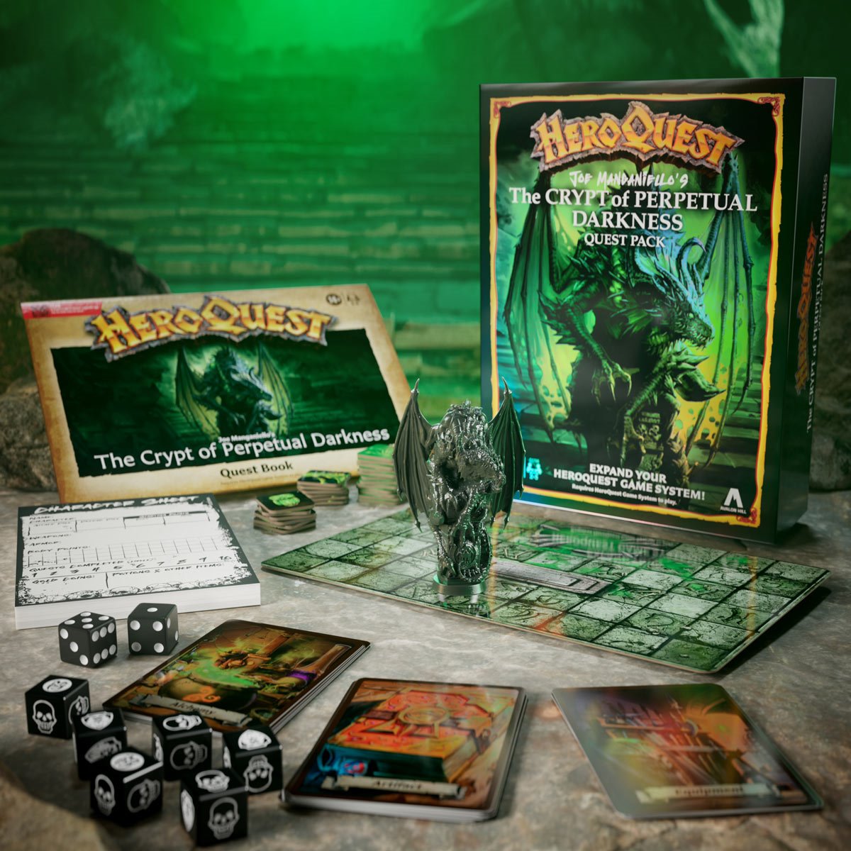 HeroQuest Joe Manganiello's The Crypt of Perpetual Darkness Quest Pack