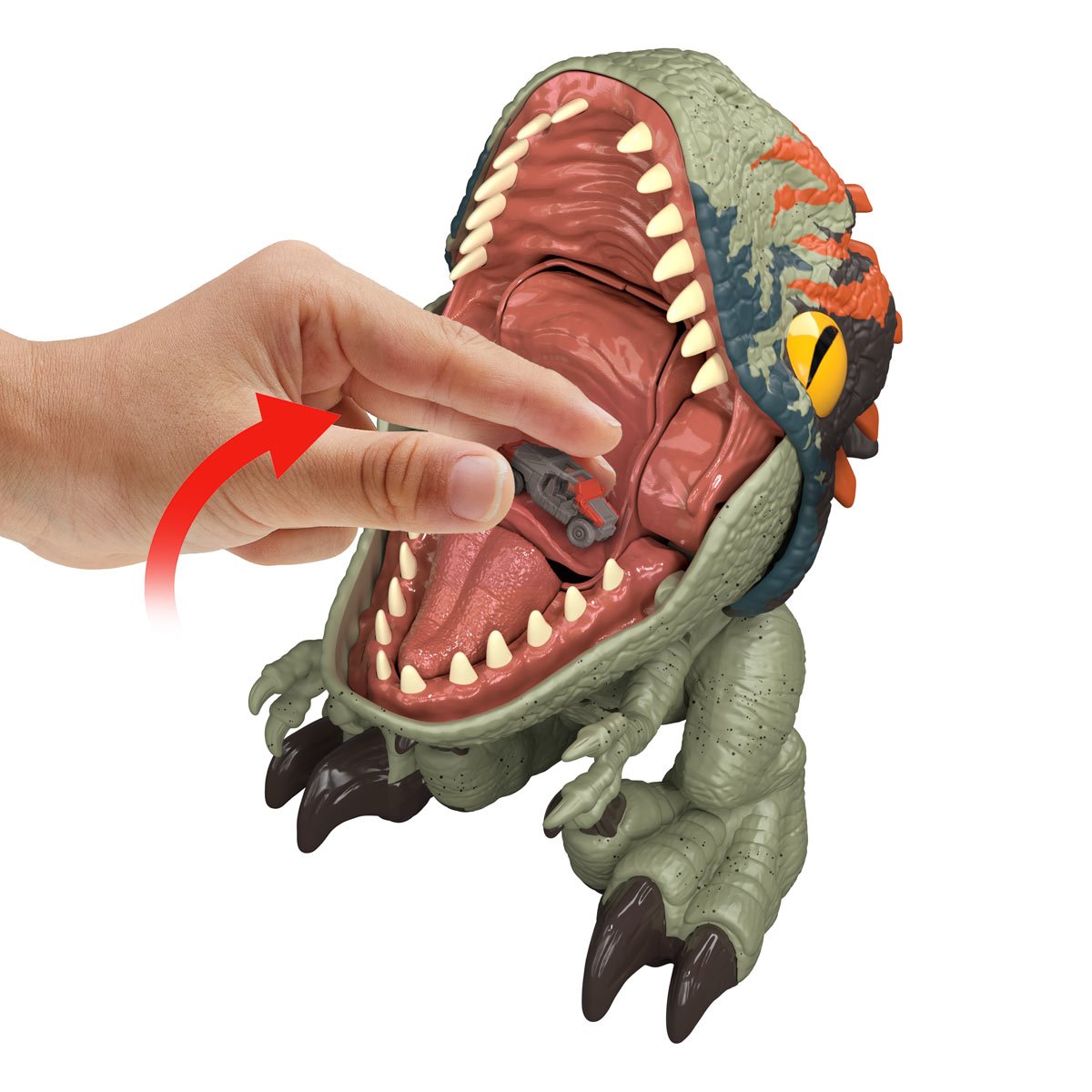 Jurassic World Fierce Feeder Velociraptor Action Figure