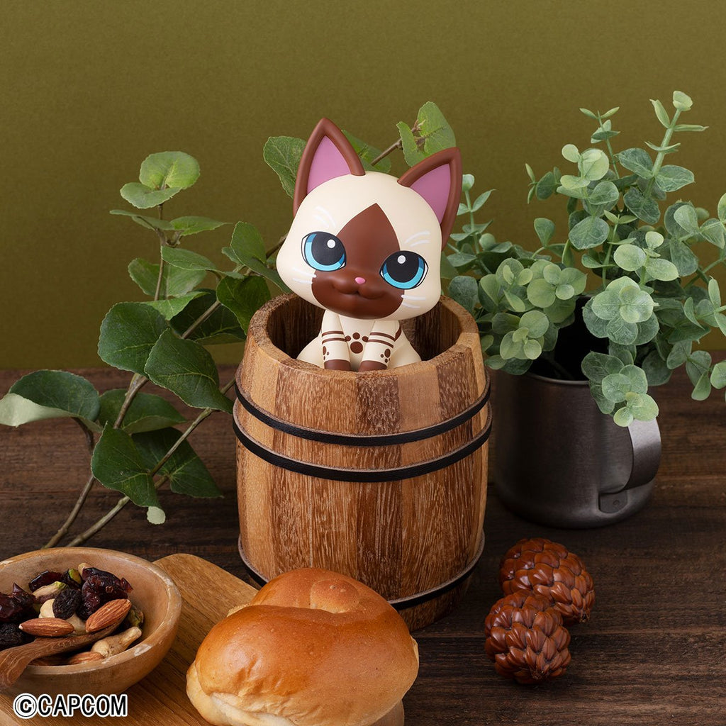 Monster Hunter Airou Look Up Series Statue