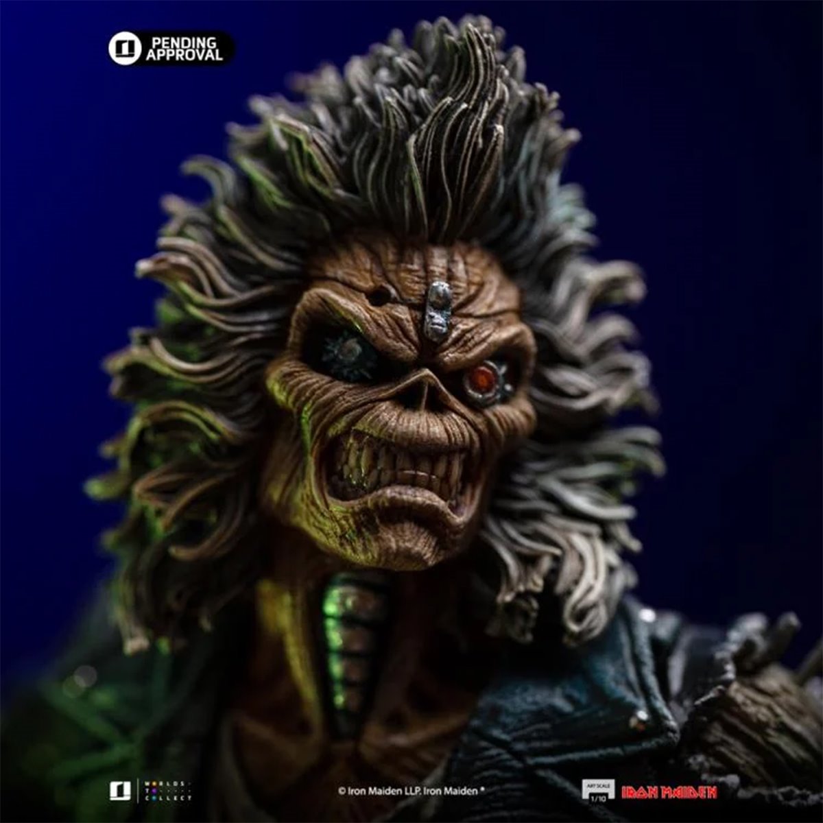 Iron Maiden Eddie 50th Anniversary 1:10 Art Scale Limited Edition Statue