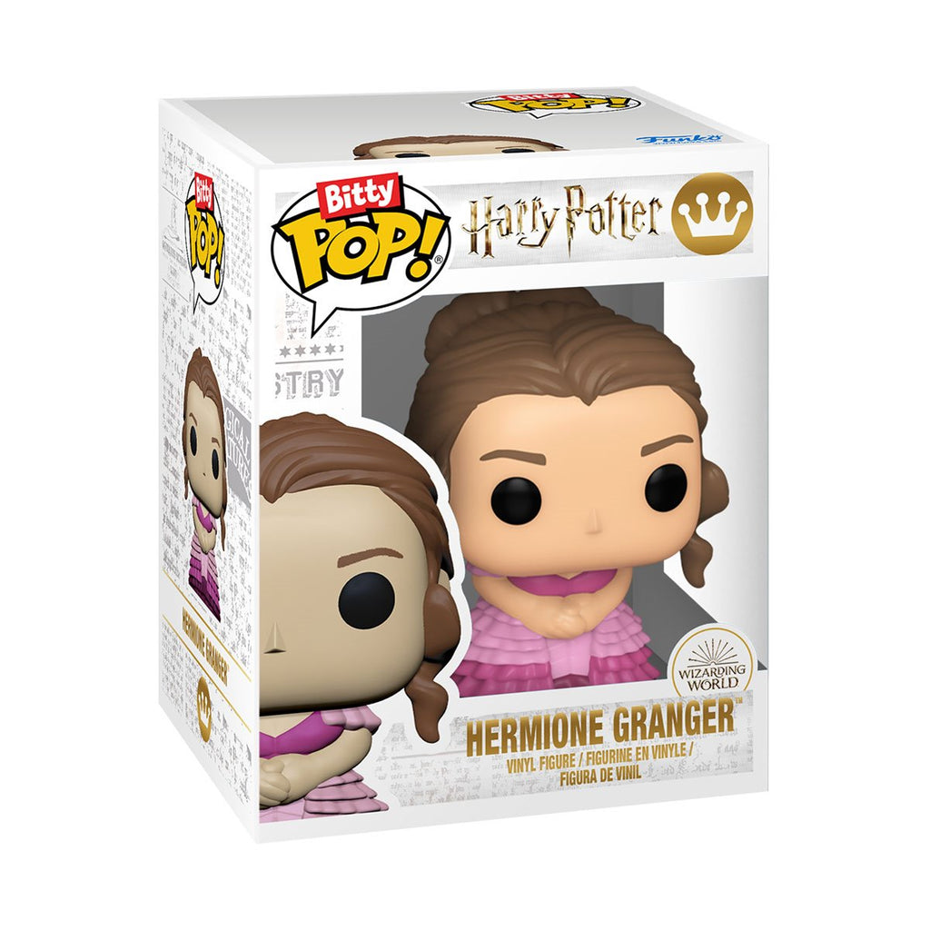 Harry Potter and the Goblet of Fire Hermione Granger and Viktor Krum Funko Bitty Pop! Mini-Figure 2-Pack