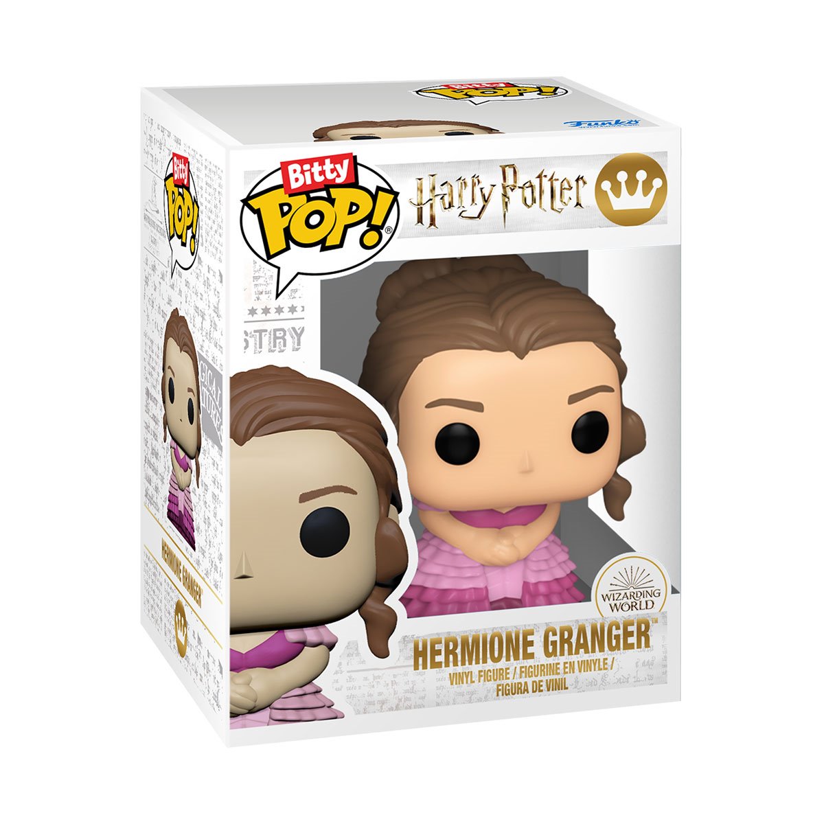 Harry Potter and the Goblet of Fire Hermione Granger and Viktor Krum Funko Bitty Pop! Mini-Figure 2-Pack