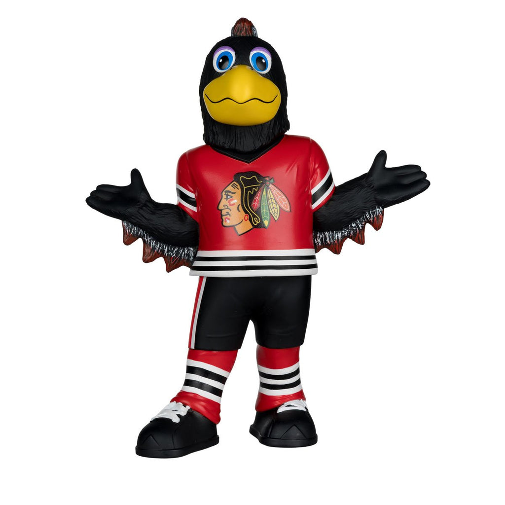 NHL Chicago Blackhawks Tommy Hawk Mascot Posed Figure