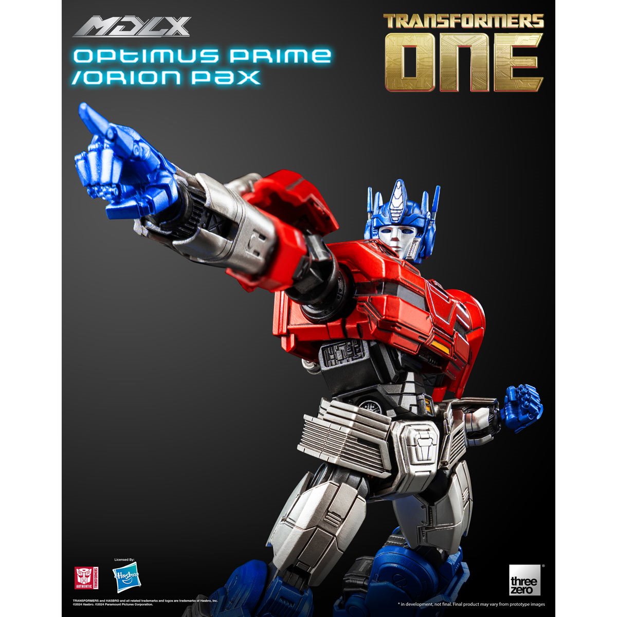 Transformers One Optimus Prime/Orion Pax MDLX Action Figure