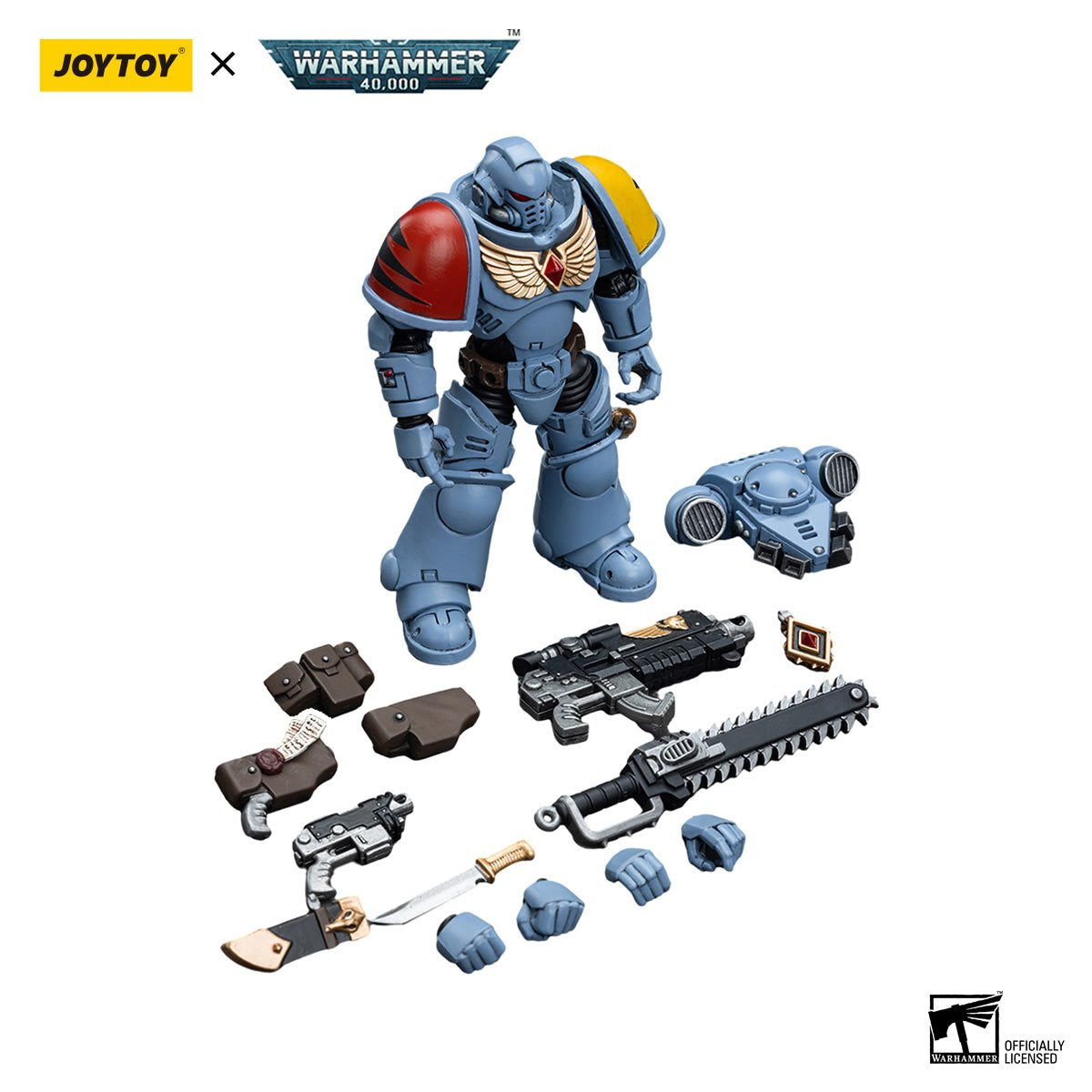 Joy Toy Warhammer 40,000 Space Wolves Intercessors 1:18 Scale Action Figure