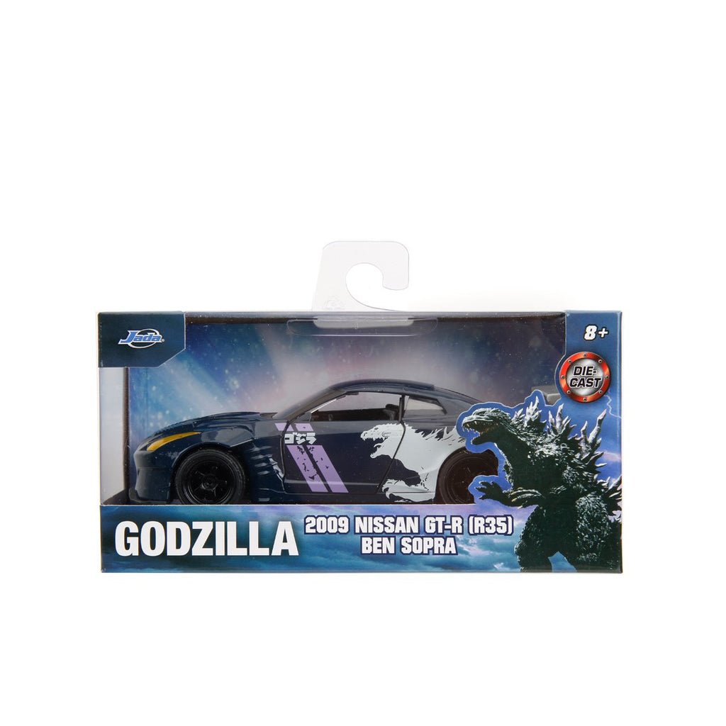 Godzilla Nissan GT-R (R35) Ben Sopra 1:32 Scale Die-Cast Metal Vehicle