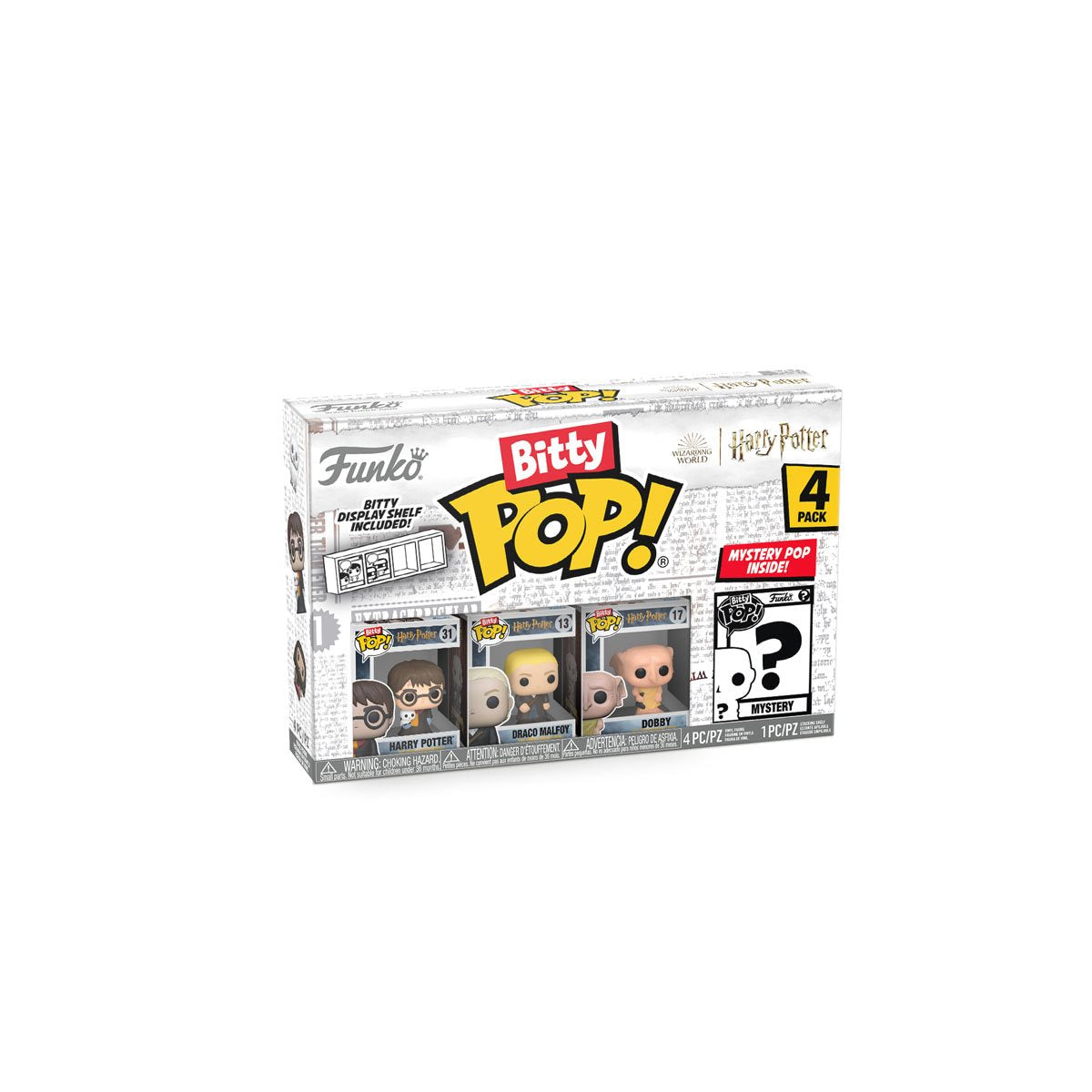 Harry Potter Harry Funko Bitty Pop! Mini-Figure 4-Pack