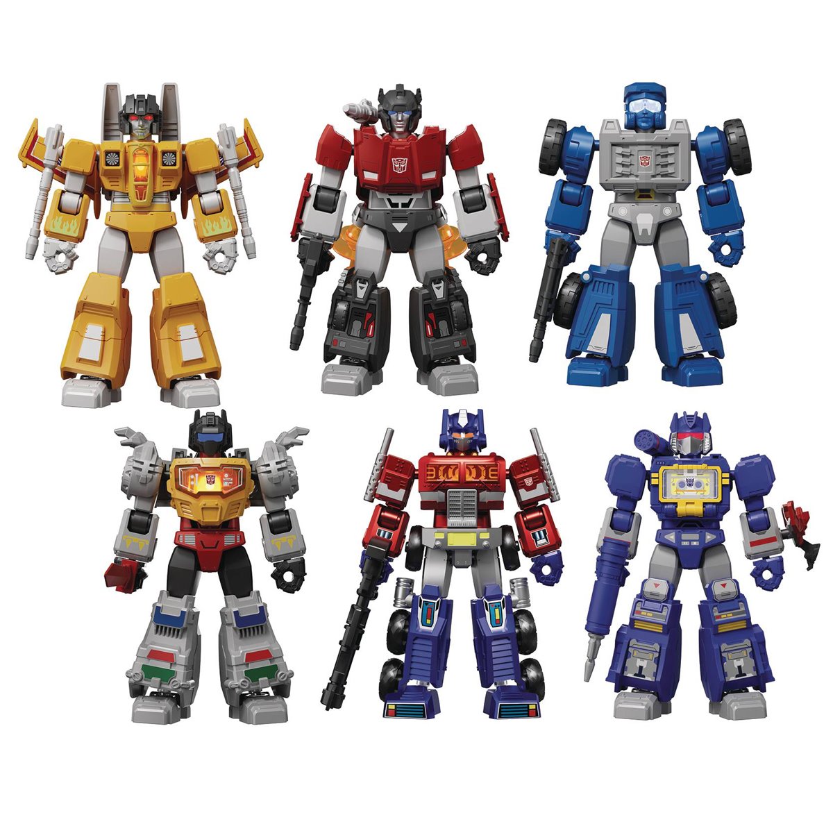 Transformers Shining Version 2 Blokees Mini Model Kit Case of 6