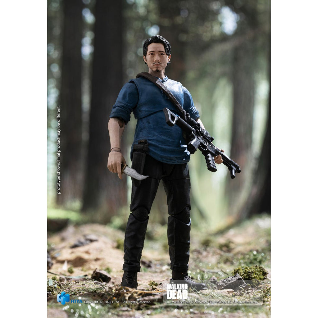 The Walking Dead Glenn Exquisite Mini Series 1:18 Scale Action Figure