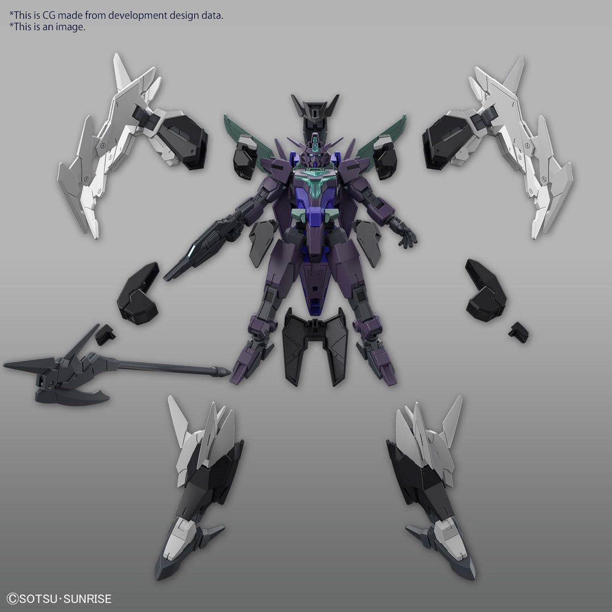 Gundam Build Metaverse Plutine Gundam High Grade HG 1:144 Scale Model Kit
