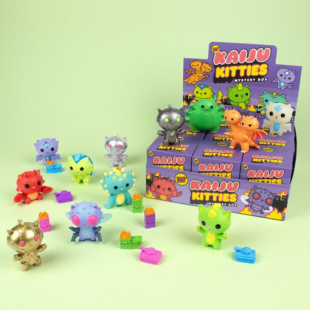 Kaiju Kitties Series 1 Mystery Box Display Tray of 9