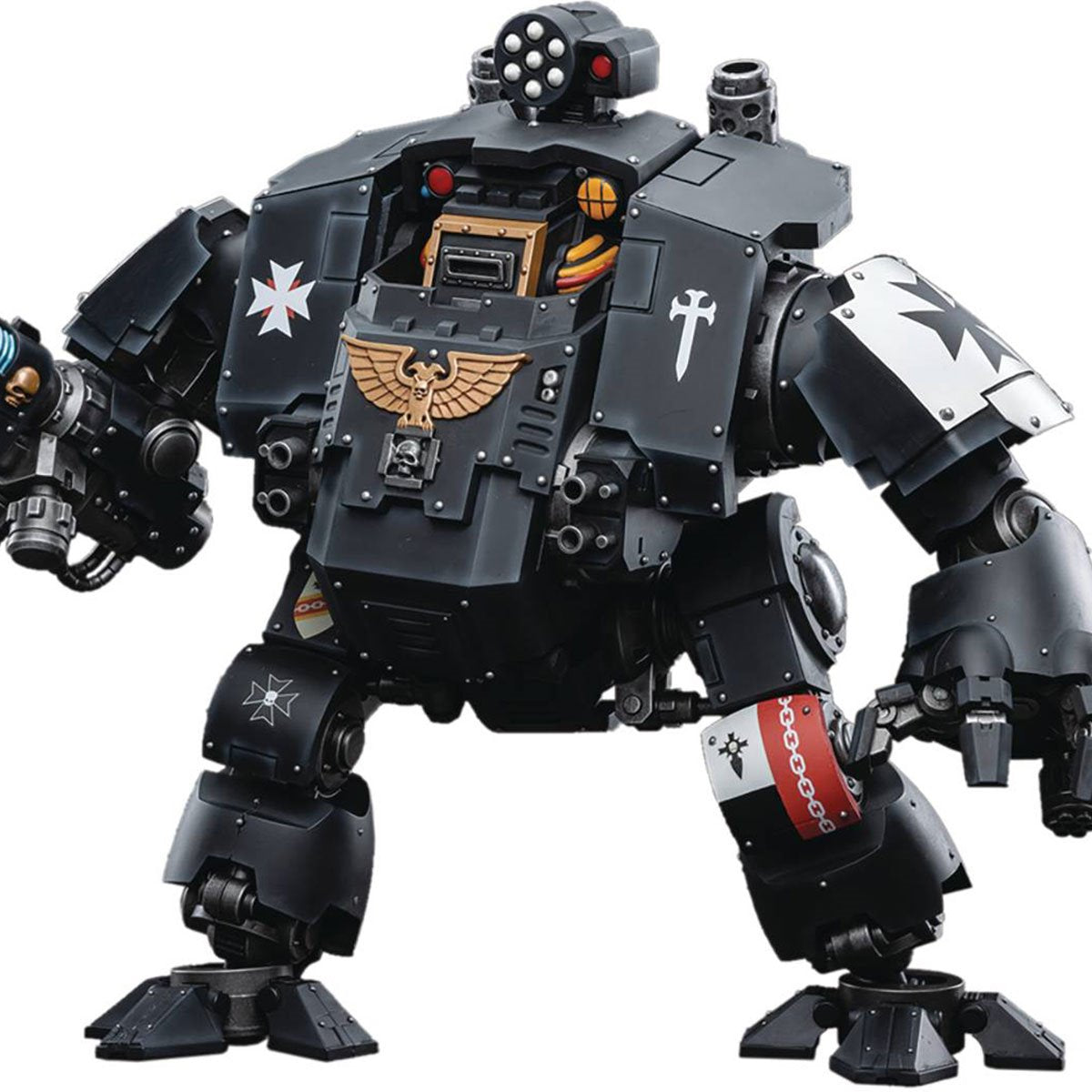 Joy Toy Warhammer 40,000 Black Templars Redemptor Dreadnought 1:18 Scale Action Figure