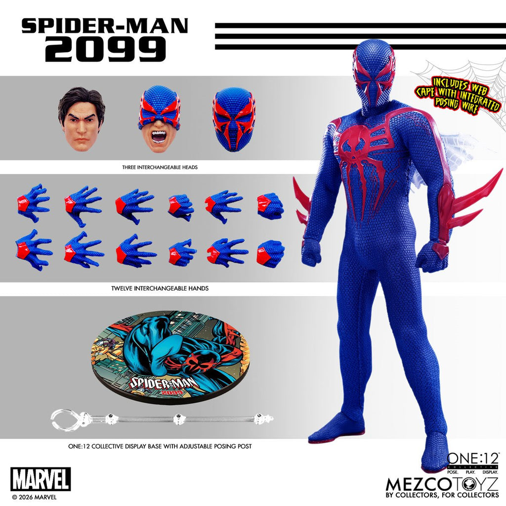 Spider-Man 2099 One:12 Collective Action Figure - ReRun