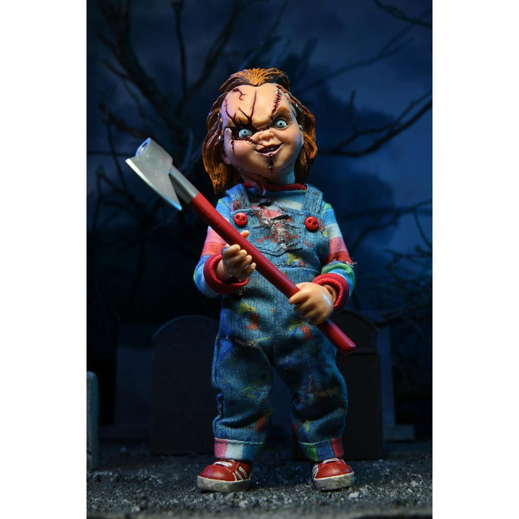 Bride of Chucky Chucky and Tiffany 8-Inch Scale Clothed Action Figure 2-Pack