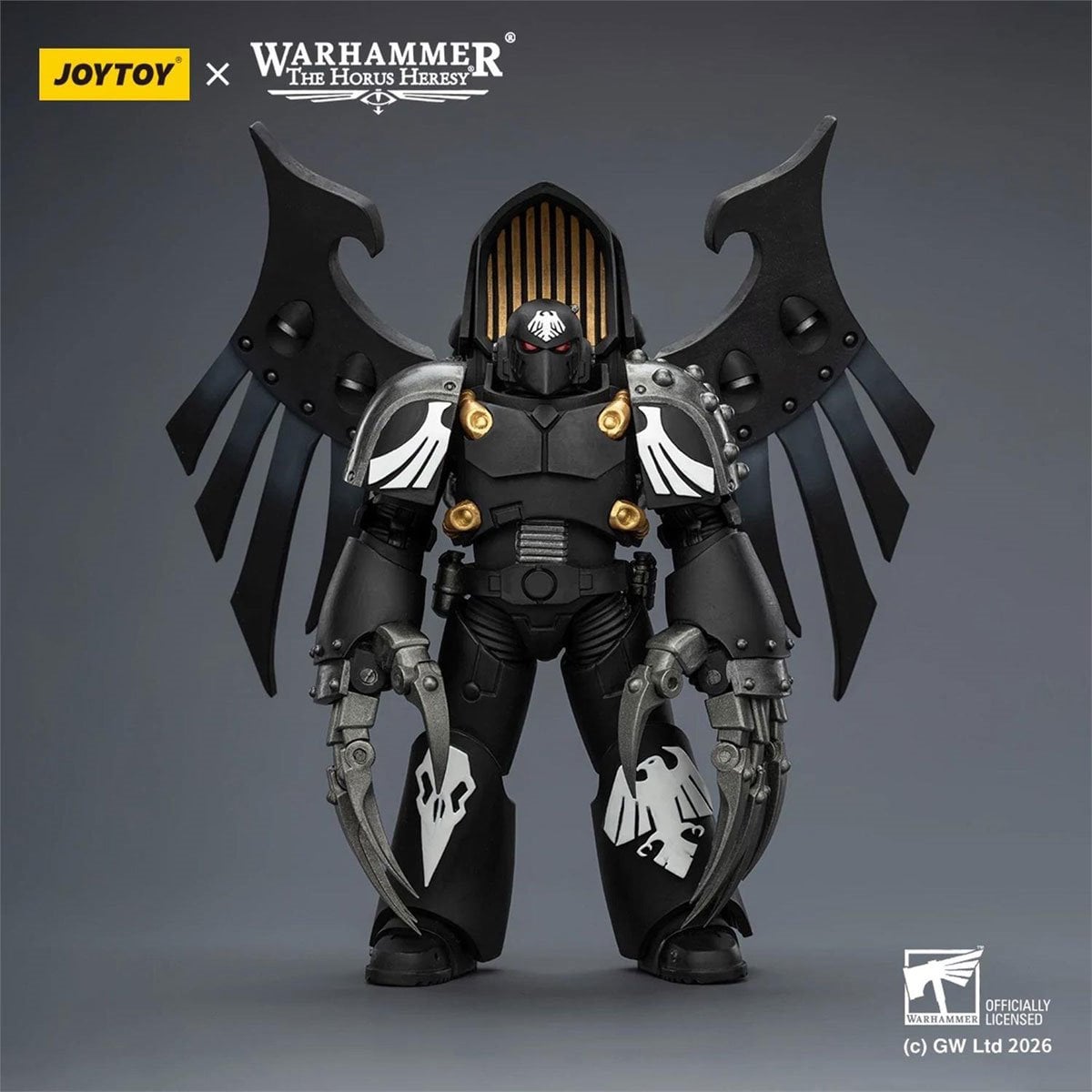 Joy Toy Warhammer The Horus Heresy Raven Guard Dark Fury with Lightning Claws 1:18 Scale Action Figure