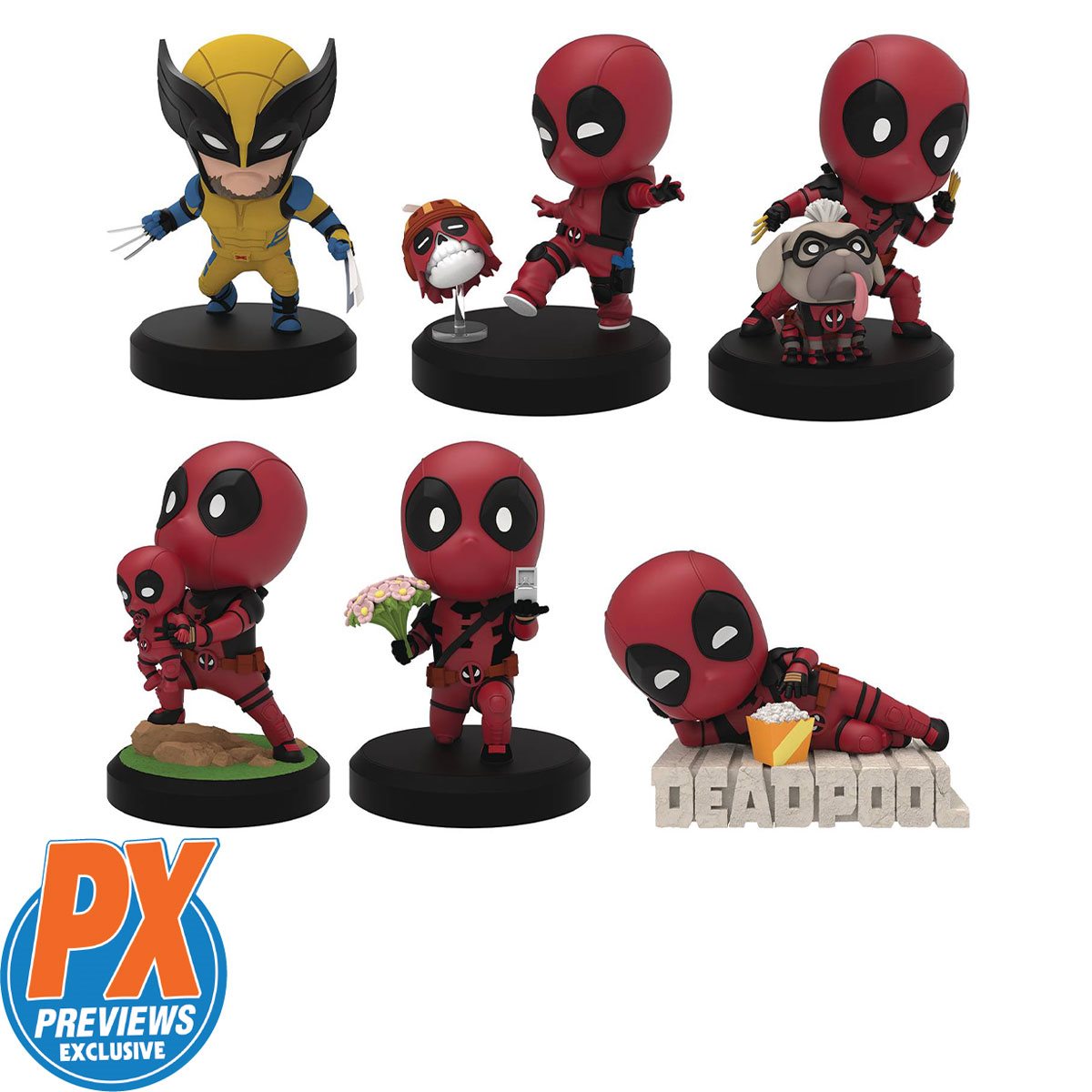 Deadpool and Wolverine Series MEA-087 Mini-Figure Case of 6