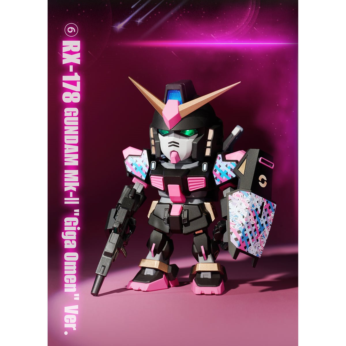 Zeta Gundam Transformation QMSV Mini Q MSV Mini-Figure Case of 8