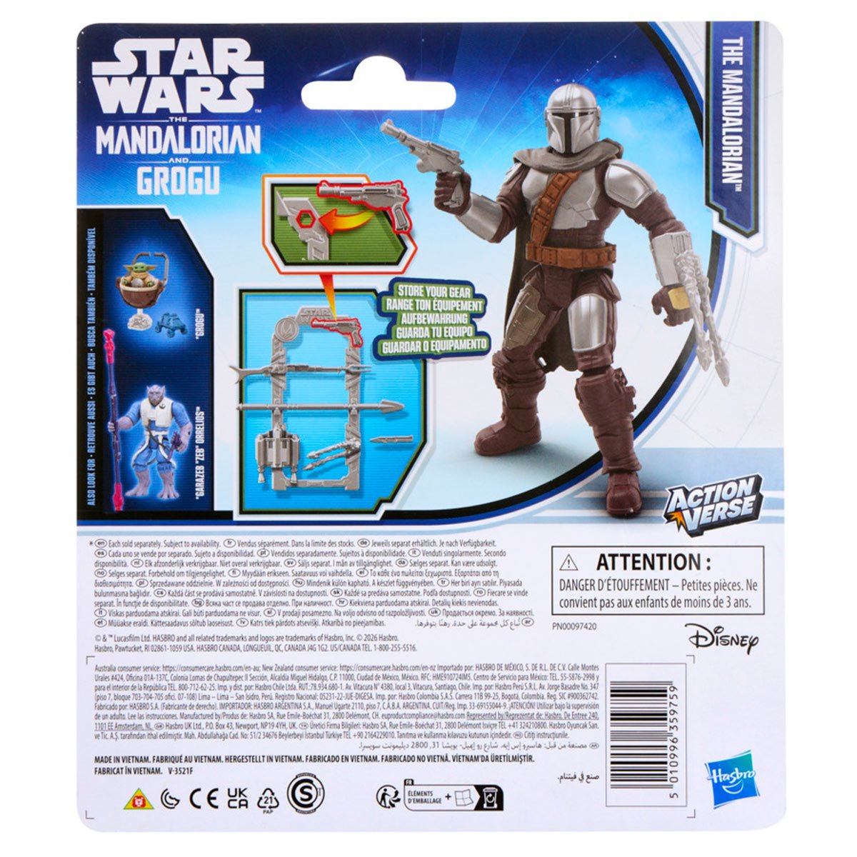 Star Wars ActionVerse Movie 4 1/2-Inch Figures Wave 1 Case