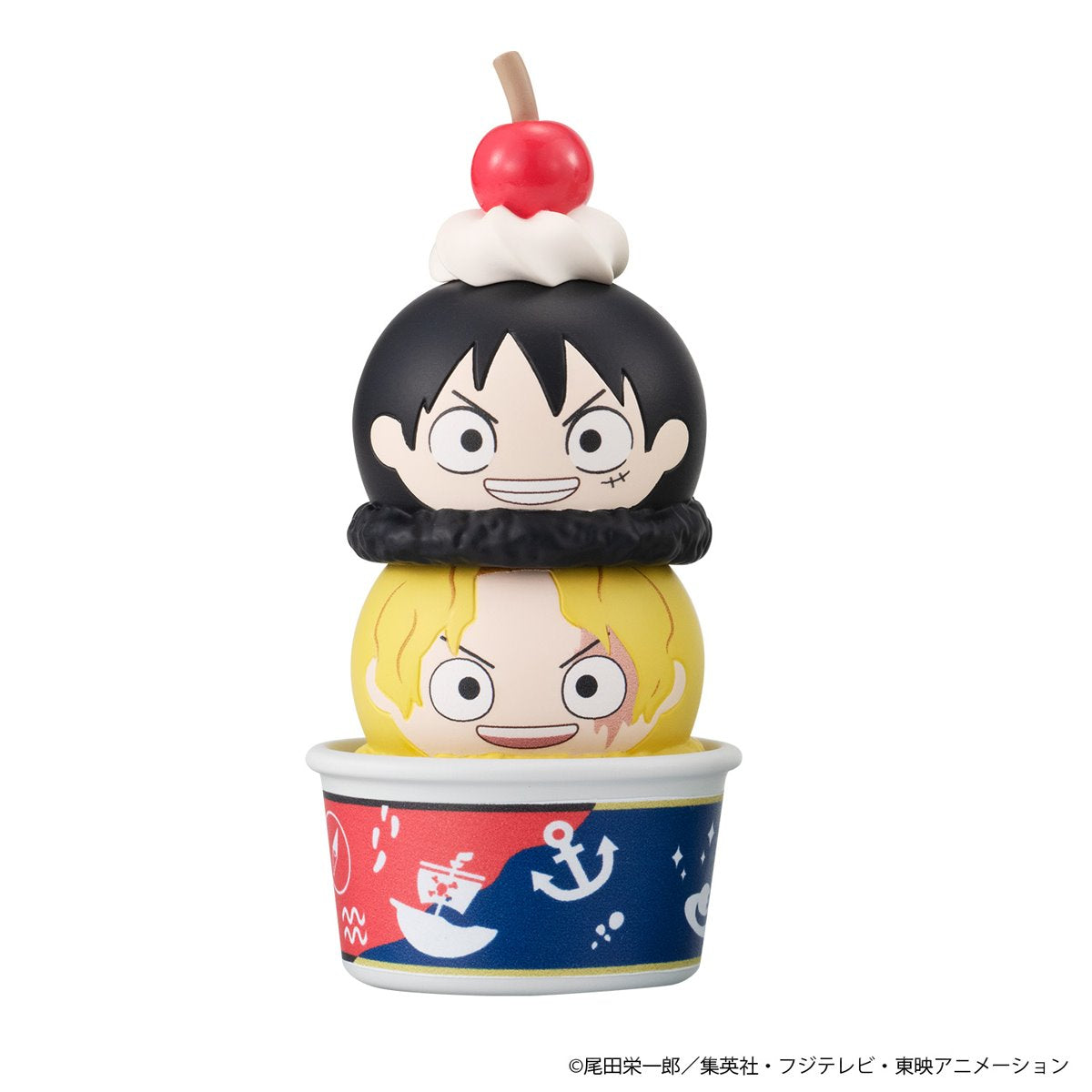 One Piece Stack Up and Change Tsumichen Mini-Figure Case of 6