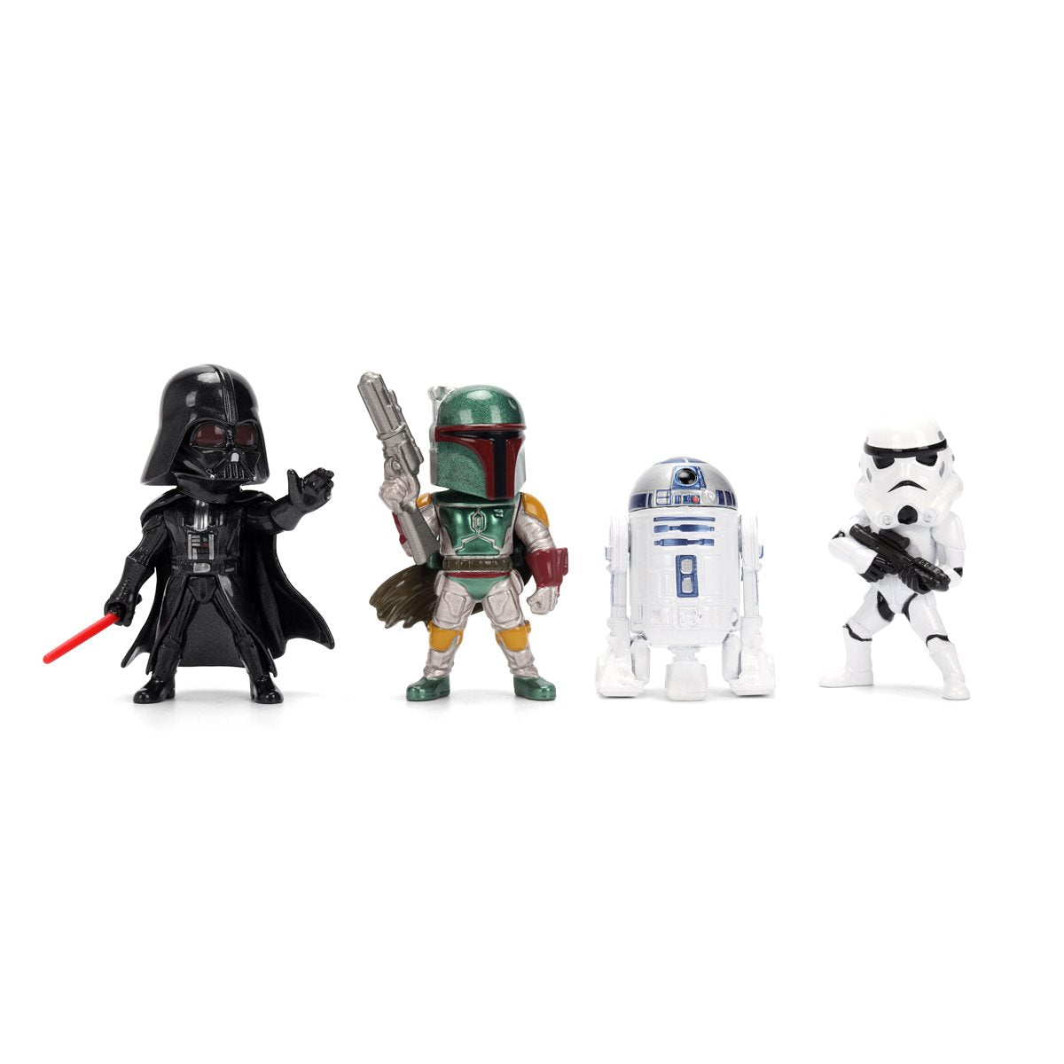 Star Wars Wave 1 MetalFigs 2 1/2-Inch Die-Cast Metal Mini-Figure 4-Pack