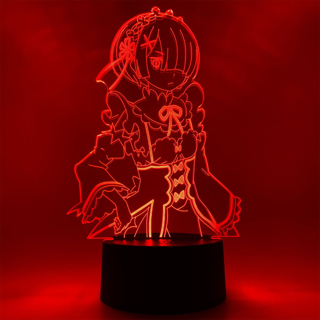 Re:Zero Ram Otaku Lamp