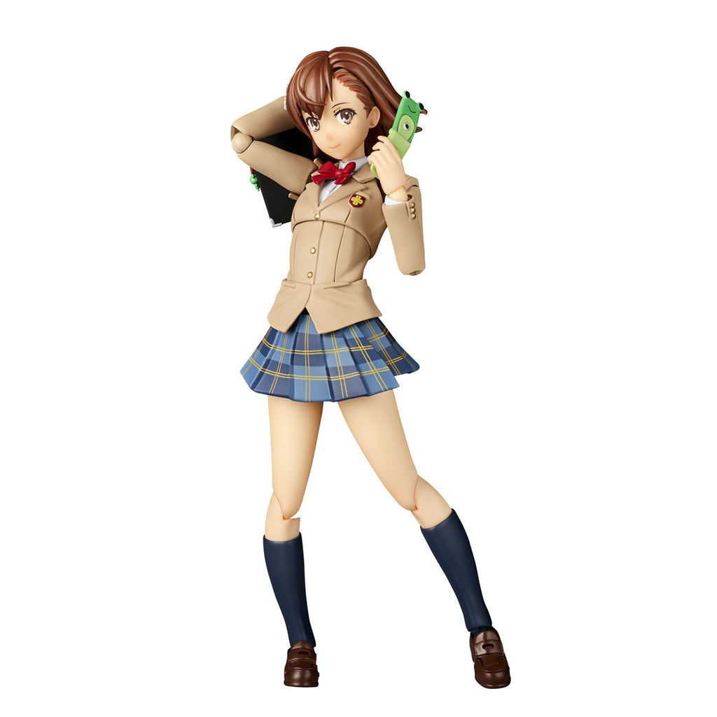 A Certain Scientific Railgun Mikoto Misaka Winter Version Revoltech Amazing Yamaguchi Action Figure