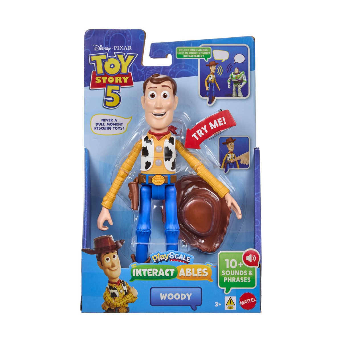 Toy Story 5 Woody 9-Inch Action Figure with Sound