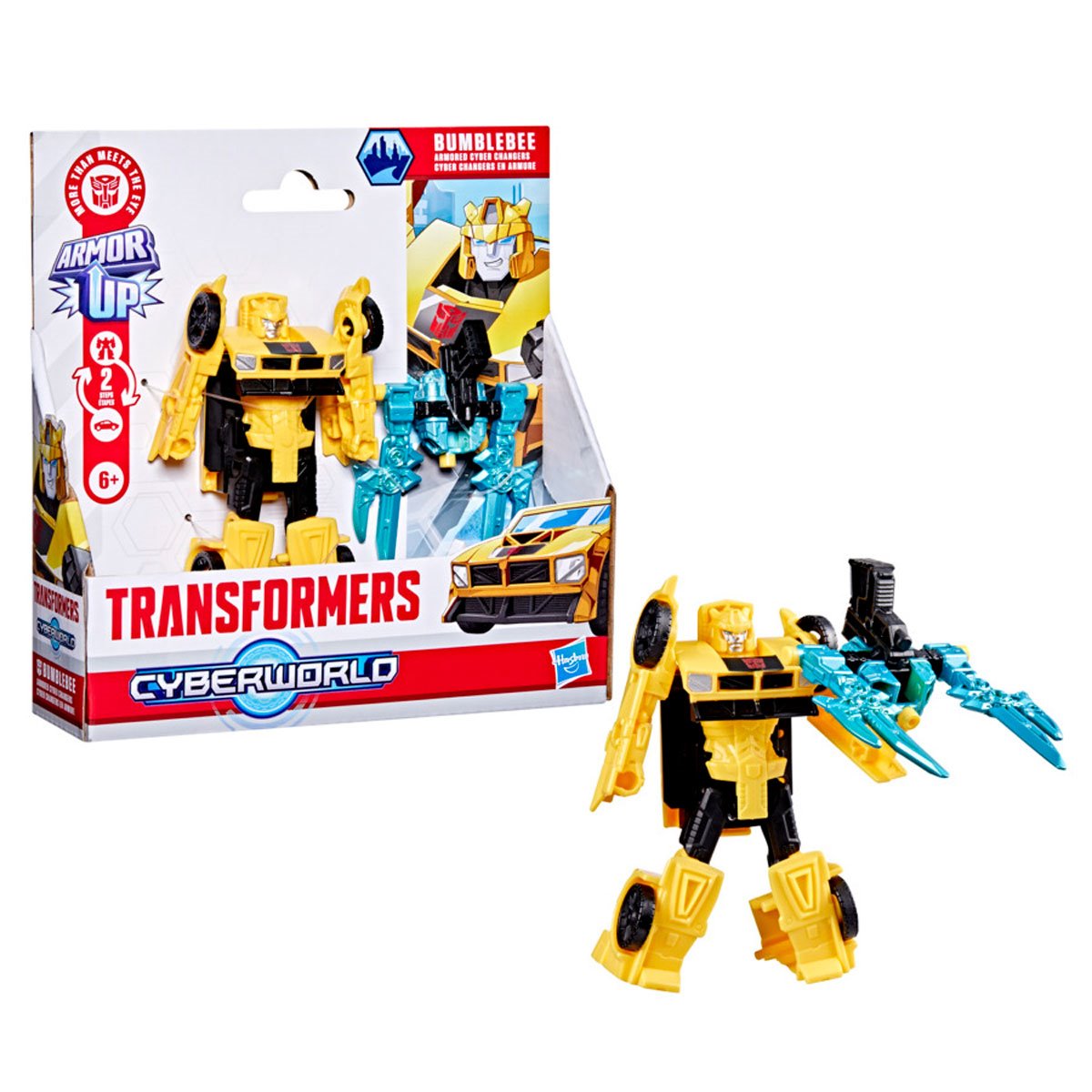 Transformers Cyberworld Armored Cyber Change Wave 3 Case 8