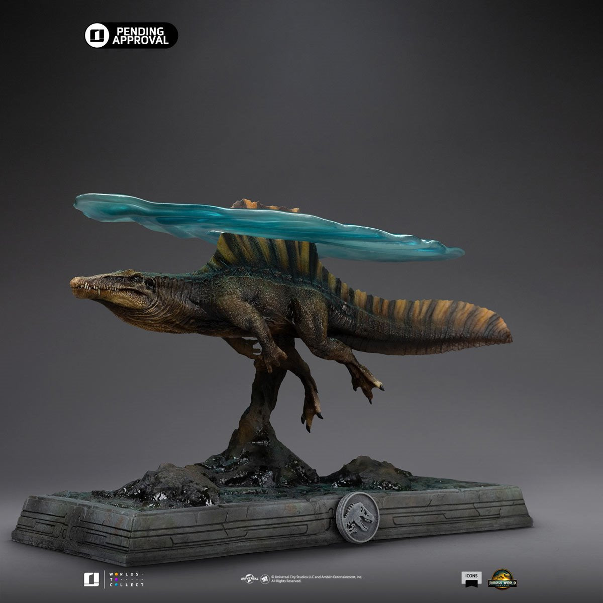 Jurassic World Spinosaurus Icons Statue