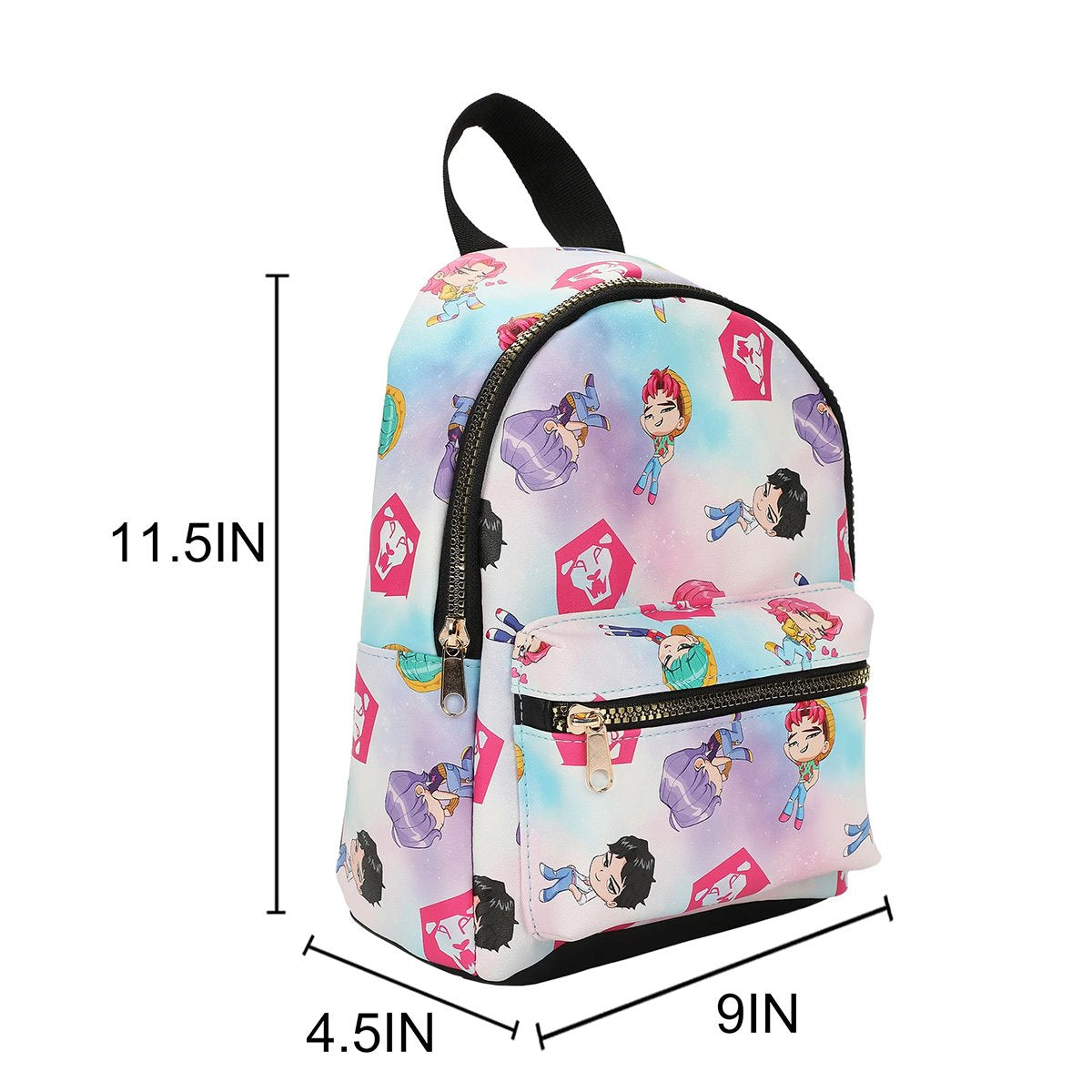 KPop Demon Hunters Chibi Saja Boys Mini-Backpack