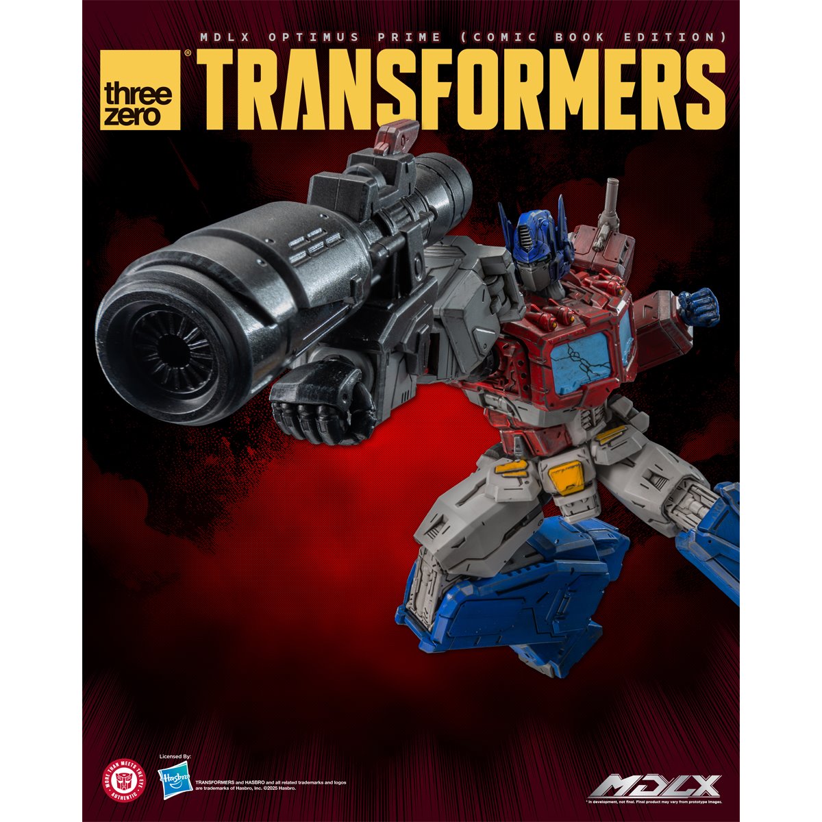 Transformers Optimus Prime Comic Book Edition MDLX Action Figure
