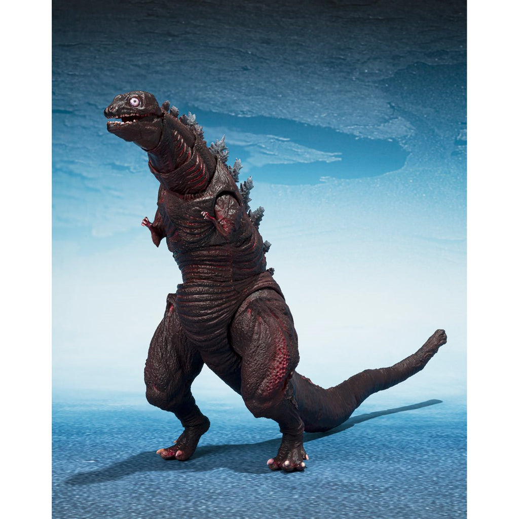 Godzilla 2016 The Second Form, Third Form, and Giant Unidentified Creature S.H.MonsterArts Action Figure Set