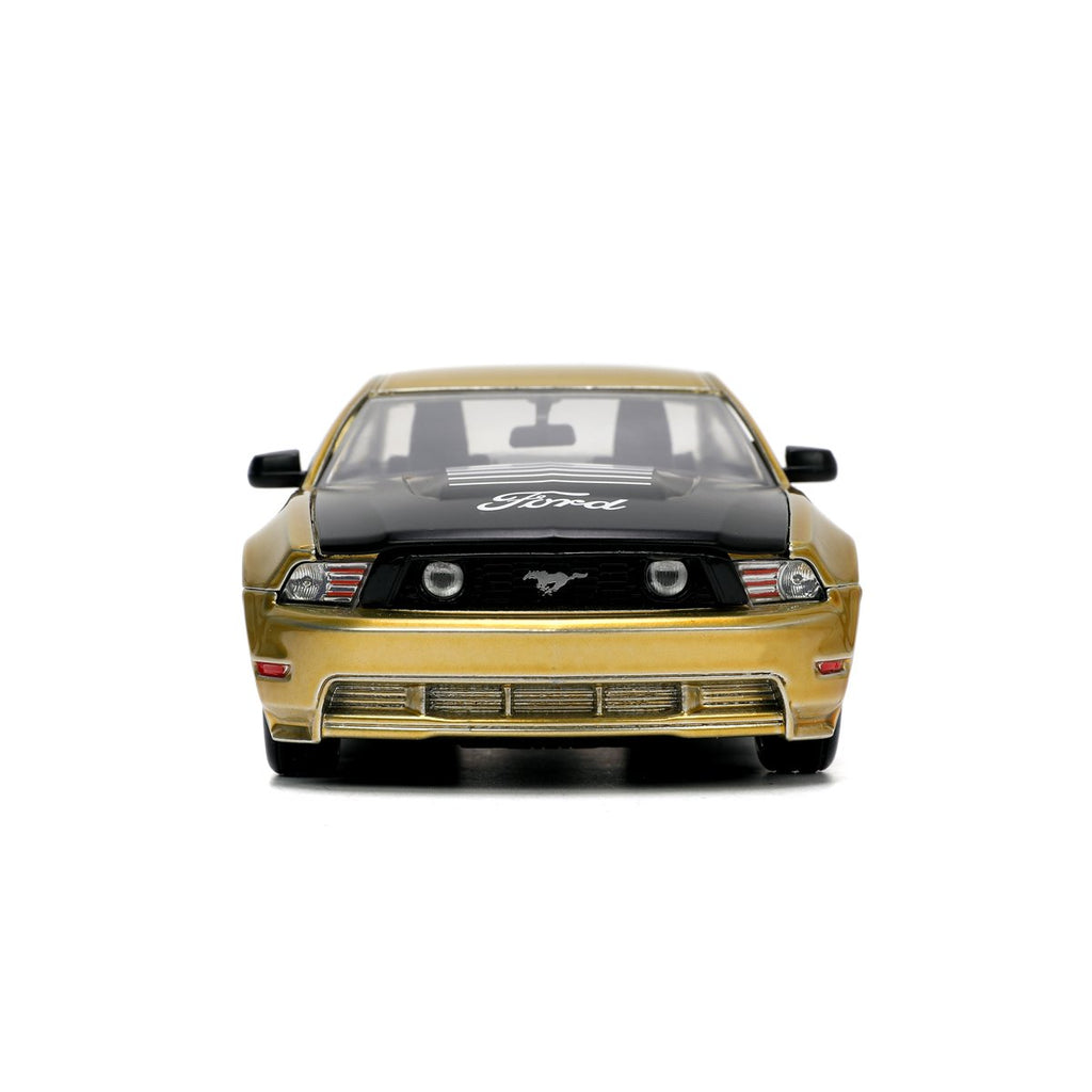 Bigtime Muscle 2010 Ford Mustang GT Tom's Racing 1:24 Scale Die-Cast Metal Vehicle