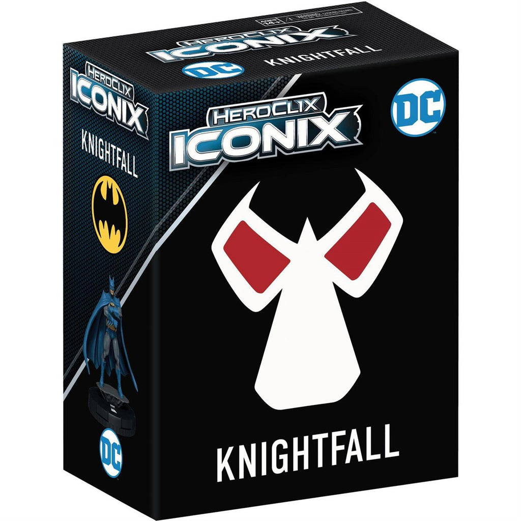 DC HeroClix Iconix: Knightfall Mini-Figure 3-Pack