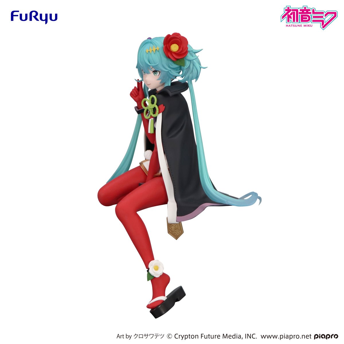 Vocaloid Hatsune Miku Flower Fairy Camellia Noodle Stopper Statue