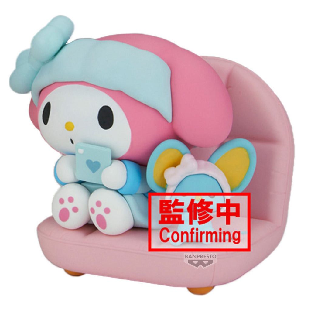 Sanrio My Melody Nakayoshi Memories Relaxing Time at Home Statue