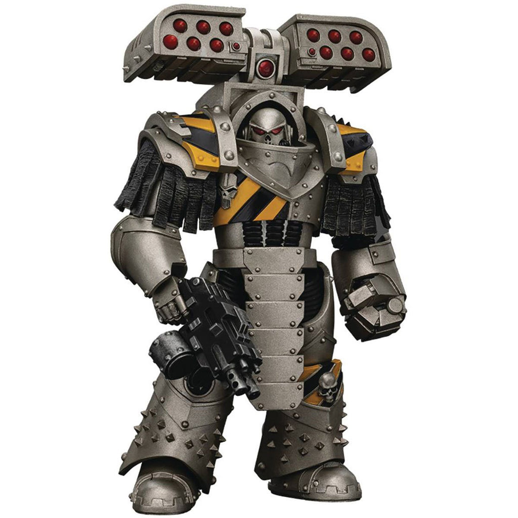 Joy Toy Warhammer The Horus Heresy Iron Warriors Tyrant Siege Terminator with Rocket 1:18 Scale Action Figure