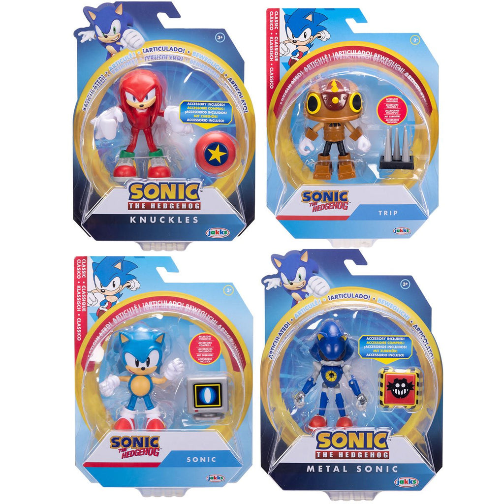 Sonic the Hedgehog Wave 21 4-Inch Scale Action Figure Case of 6