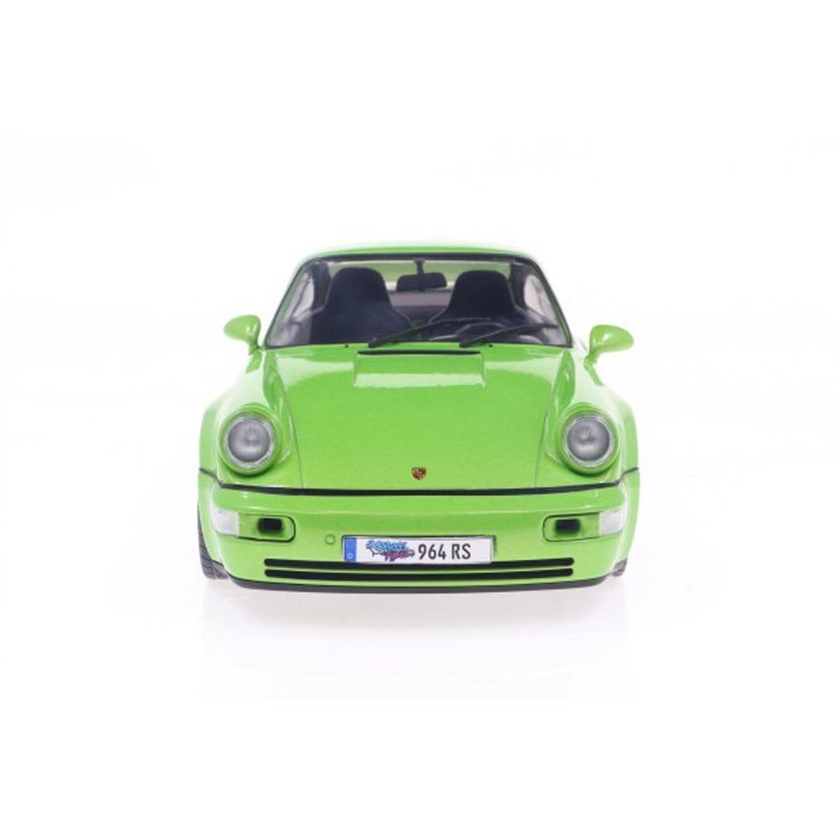 1990 Porsche 911 964 Carrera RS 3.8 Green Metallic 1:18 Scale Die-Cast Metal Vehicle