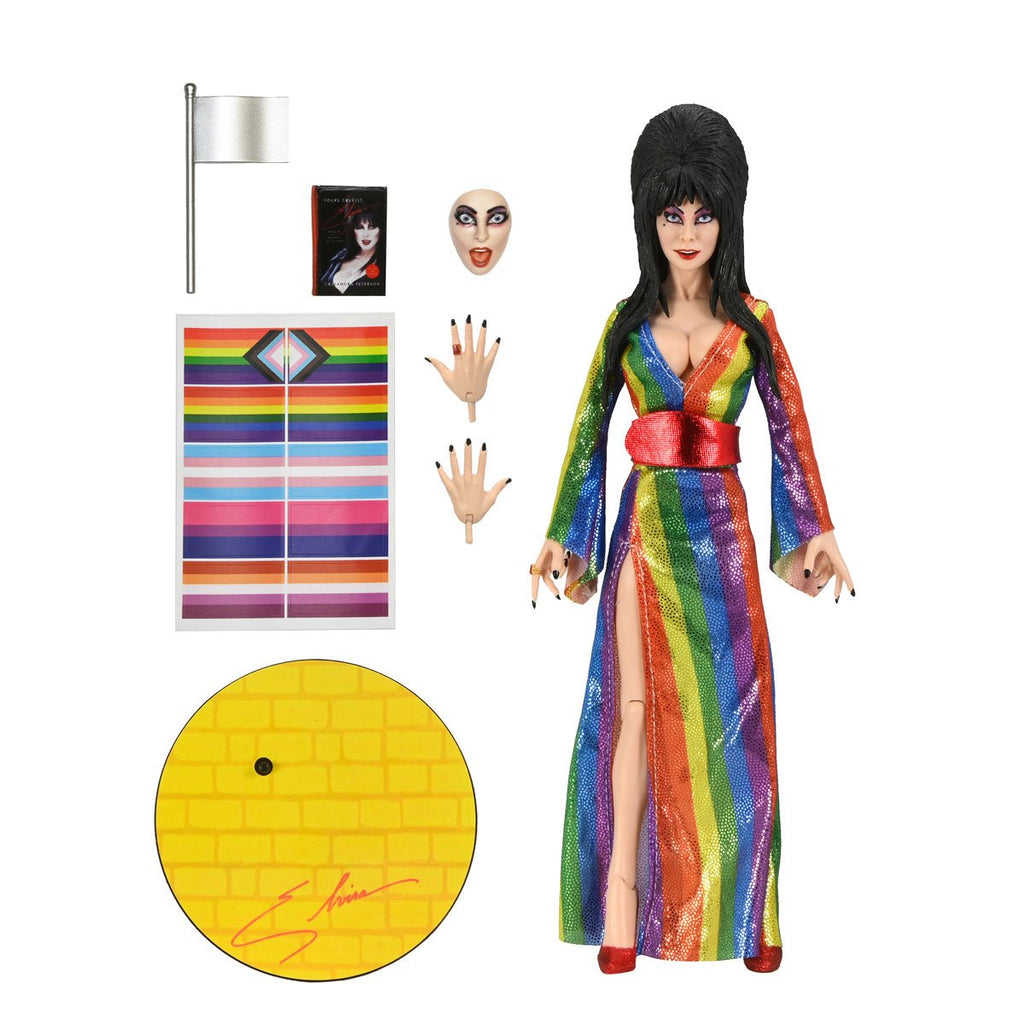 Elvira Over the Rainbow 8-Inch Scale Clothed Action Figure