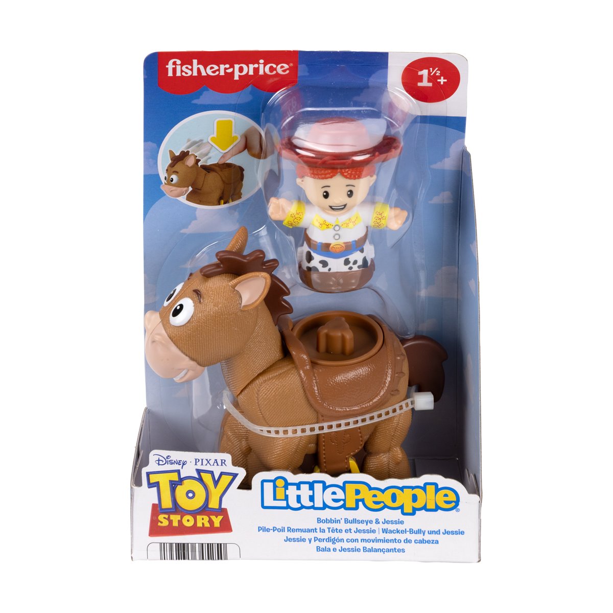 Toy Story Little People Bobbin' Bullseye and Jessie Mini-Figure Set