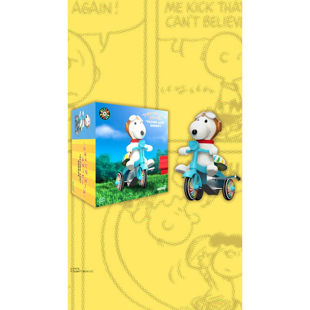 Peanuts Snoopy Flying Ace Super Cycles Vinyl Figure