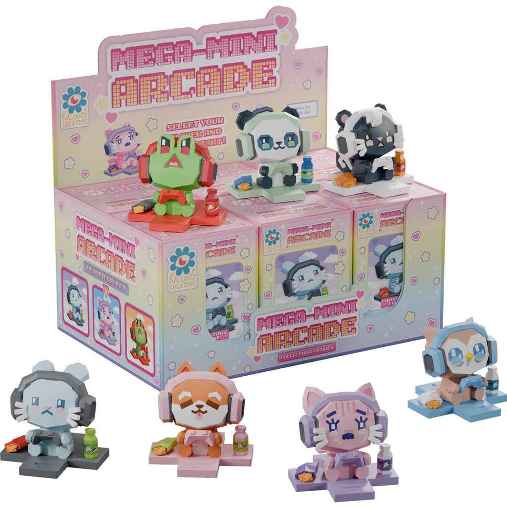 Mega-Mini Arcade Blind-Box Mini-Figure Case of 6