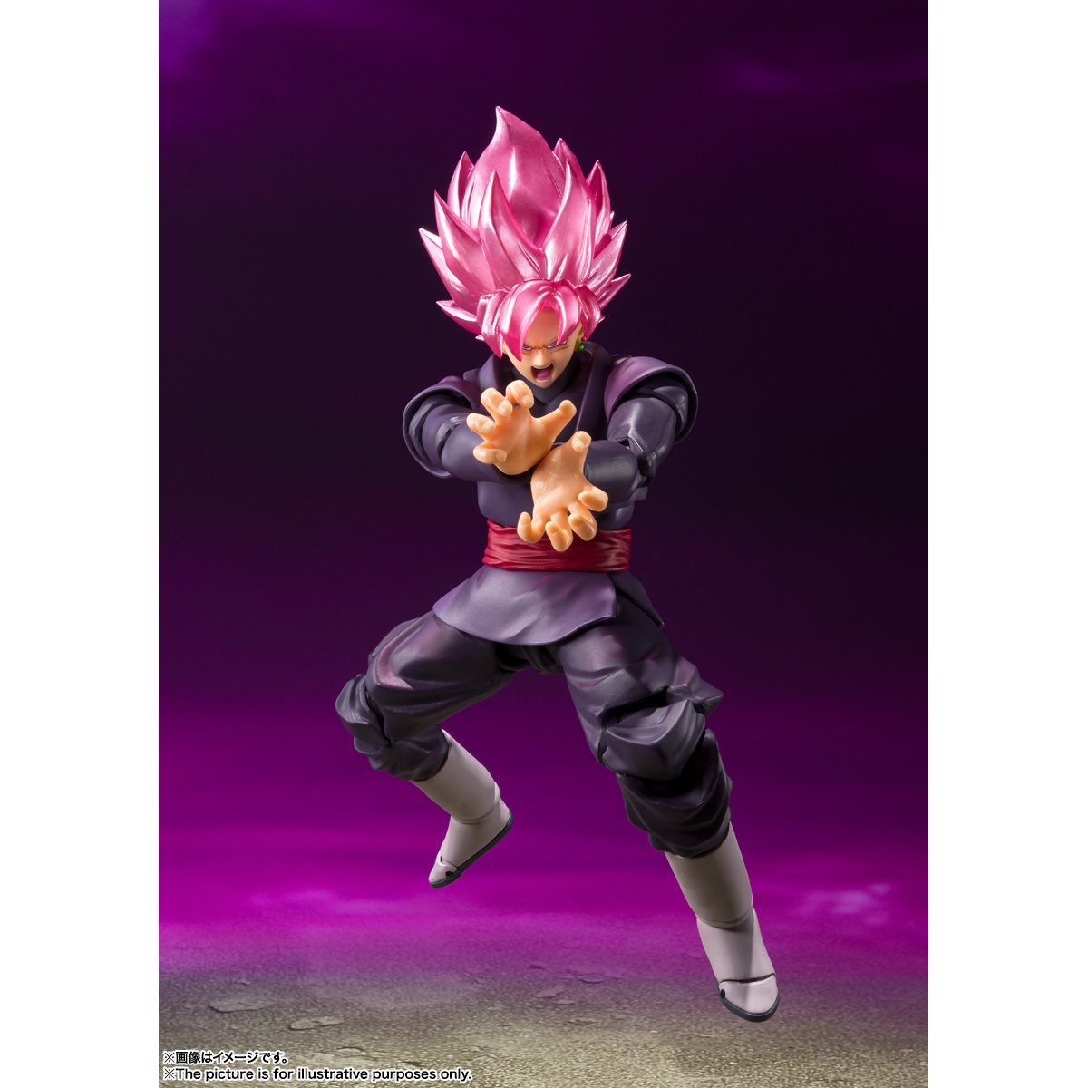 Dragon Ball Super Goku Black Super Saiyan Rose S.H.Figuarts Action Figure - Reissue