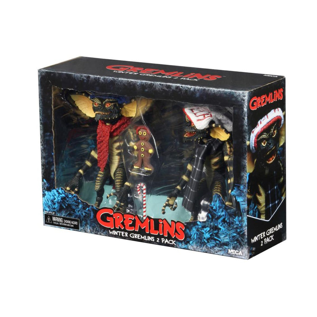 Gremlins Winter Scene #1 7-Inch Scale Action Figure Set of 2