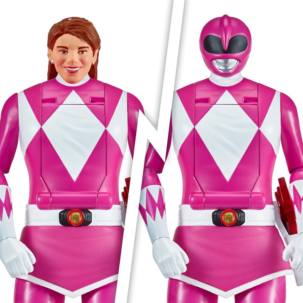 Mighty Morphin Power Rangers: Re-Ignition Auto Morphin Pink Ranger Action Figure