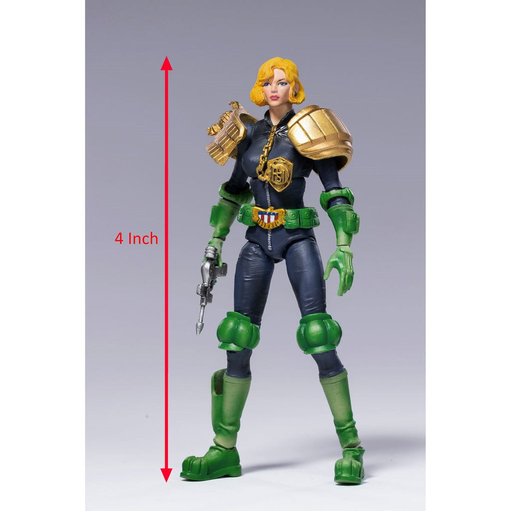 Judge Dredd Judge Anderson Exquisite Mini Series 1:18 Scale Action Figure